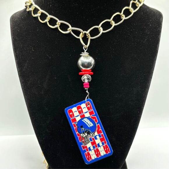 90s New York Giants NFL Men's Necklace - Picture 1 of 4